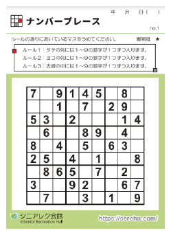 �i���o�[�v���[�X�@�F�m�Ǘ\�h�p�Y��